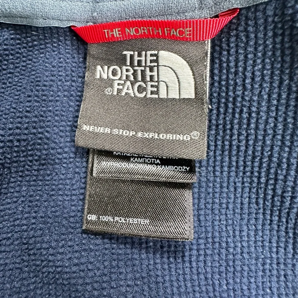 The North Face Quarter Zip Pullover in Navy Sz Large